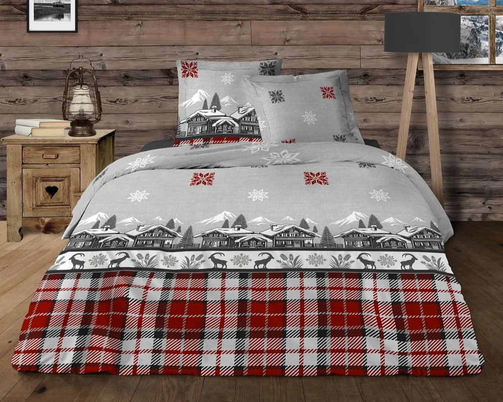 Housse de couette Chalet 240x260